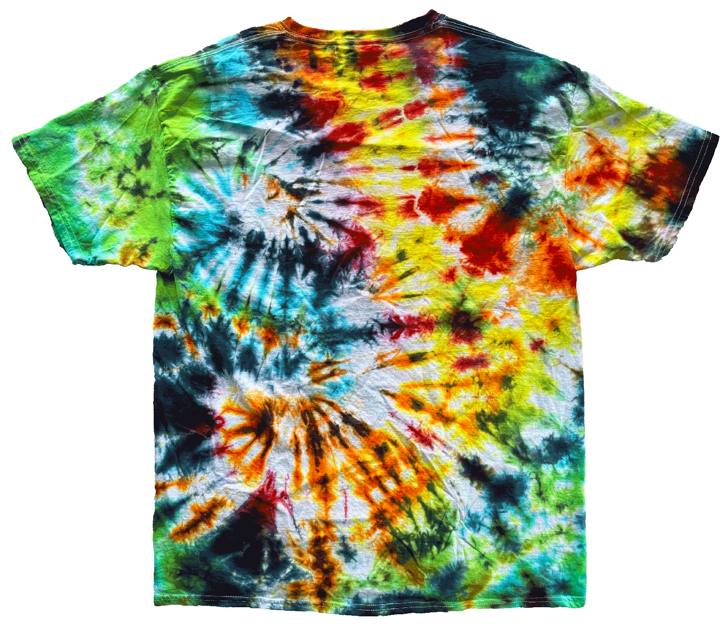 Tie Dye One Of A Kind 100% Cotton Short Sleeve T-Shirt XL TDXL002