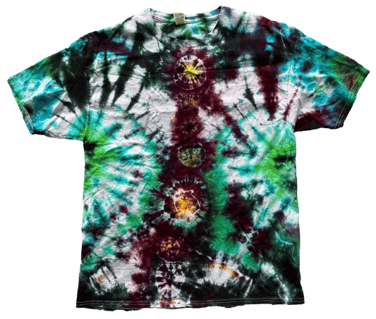 Tie Dye One Of A Kind 100% Cotton Short Sleeve T-Shirt XL TDXL003