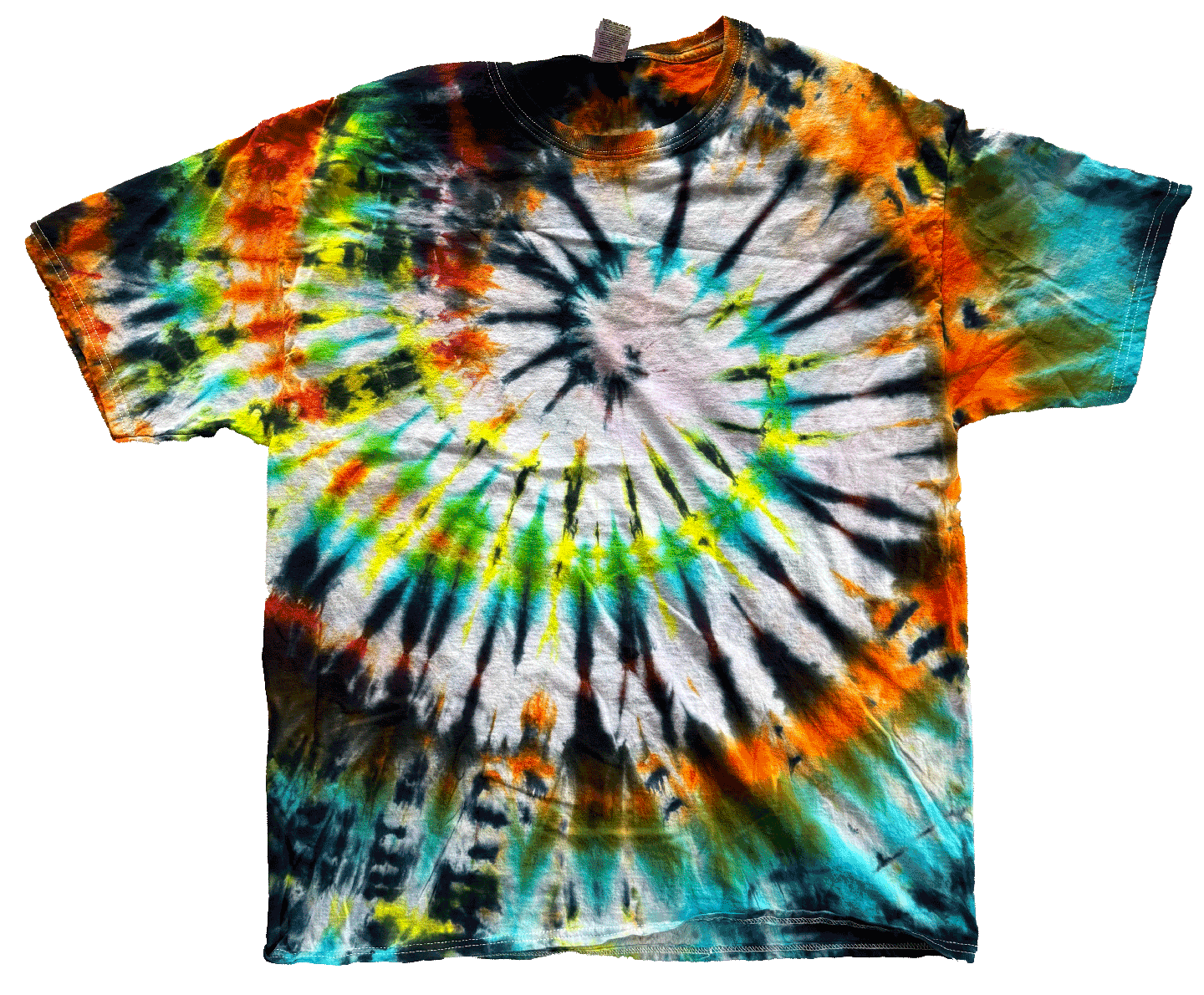 Tie Dye One Of A Kind 100% Cotton Short Sleeve T-Shirt XL TDXL004