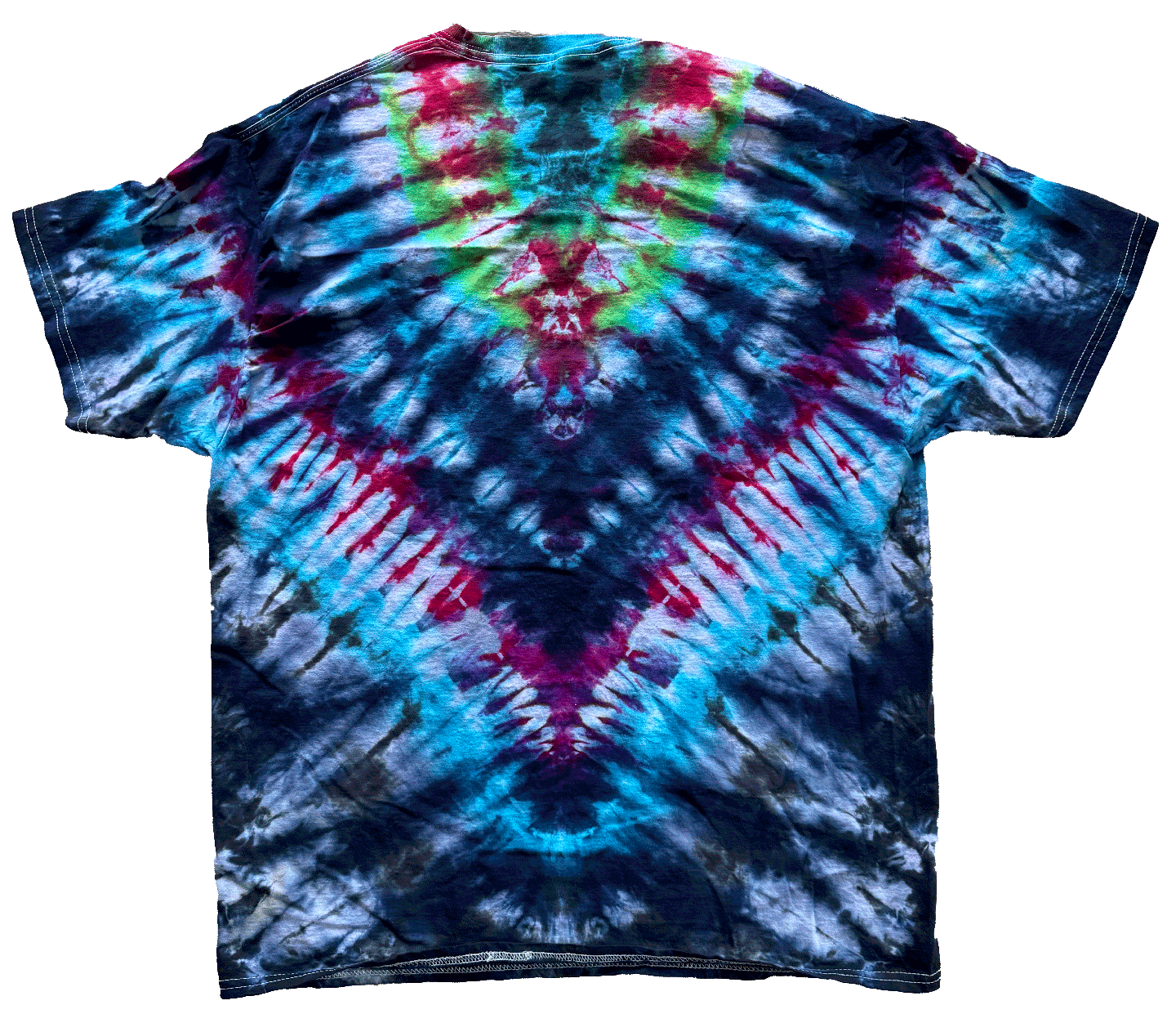 Tie Dye One Of A Kind 100% Cotton Short Sleeve T-Shirt XL TDXL005