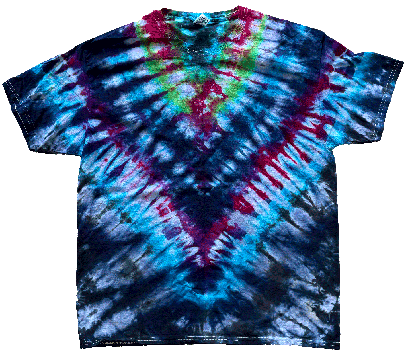 Tie Dye One Of A Kind 100% Cotton Short Sleeve T-Shirt XL TDXL005