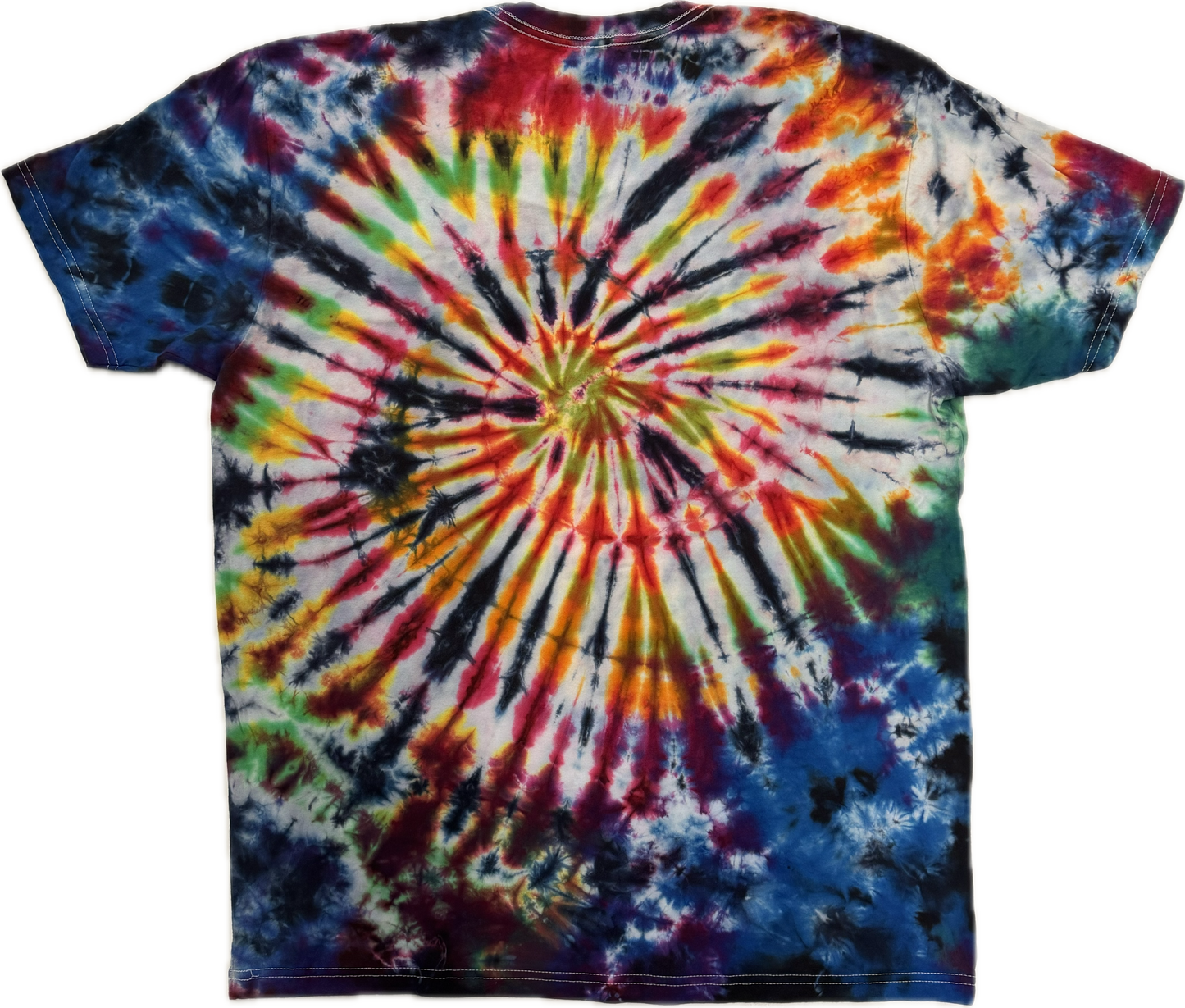 Tie Dye One Of A Kind 100% Cotton Short Sleeve T-Shirt XLARGE