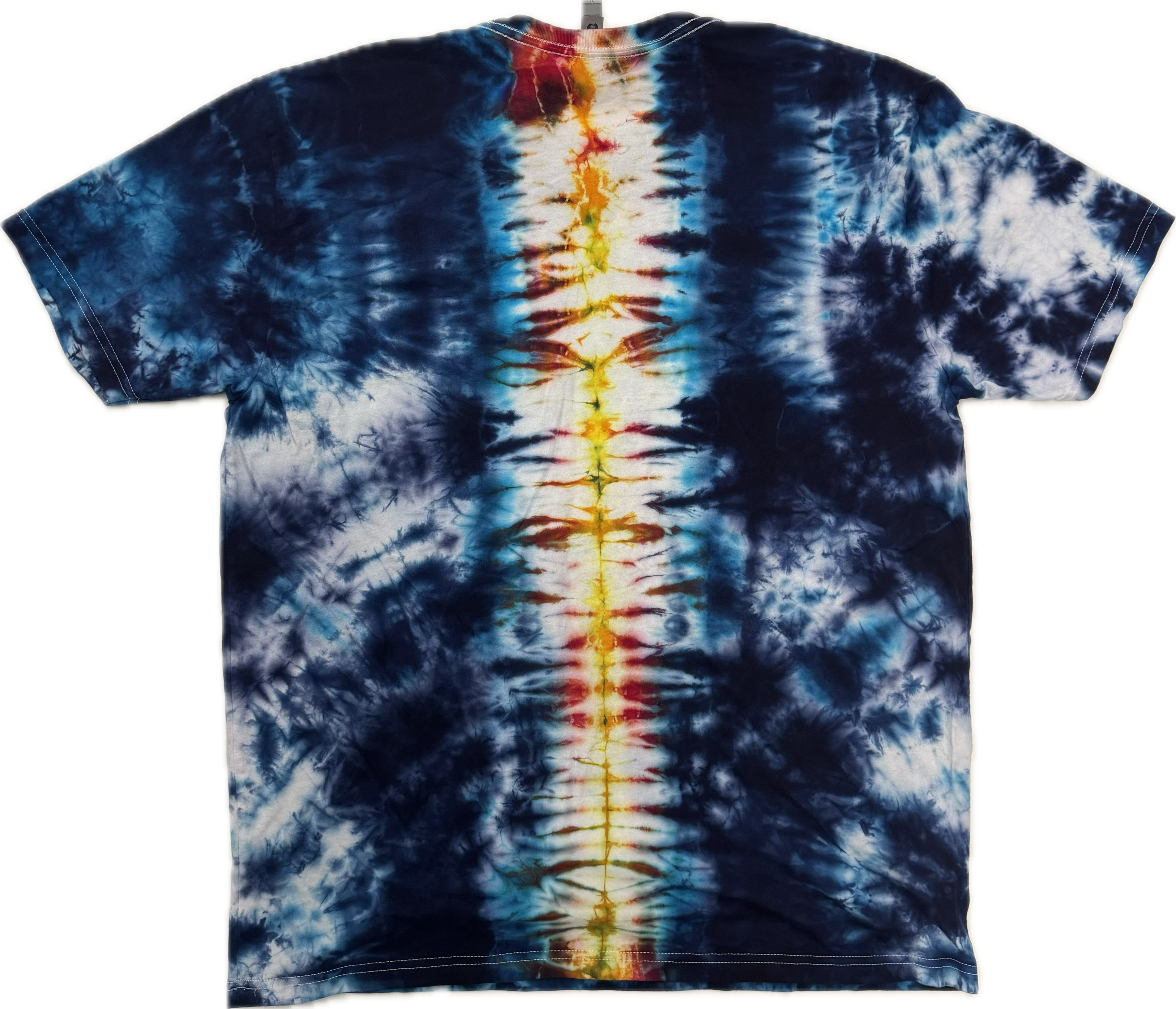 Tie Dye One Of A Kind 100% Cotton Short Sleeve T-Shirt XLARGE
