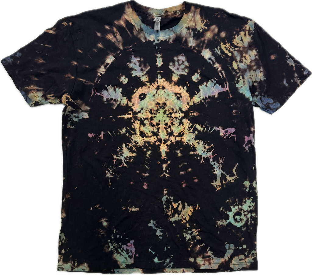 Tie Dye One Of A Kind 100% Cotton Short Sleeve T-Shirt XLARGE