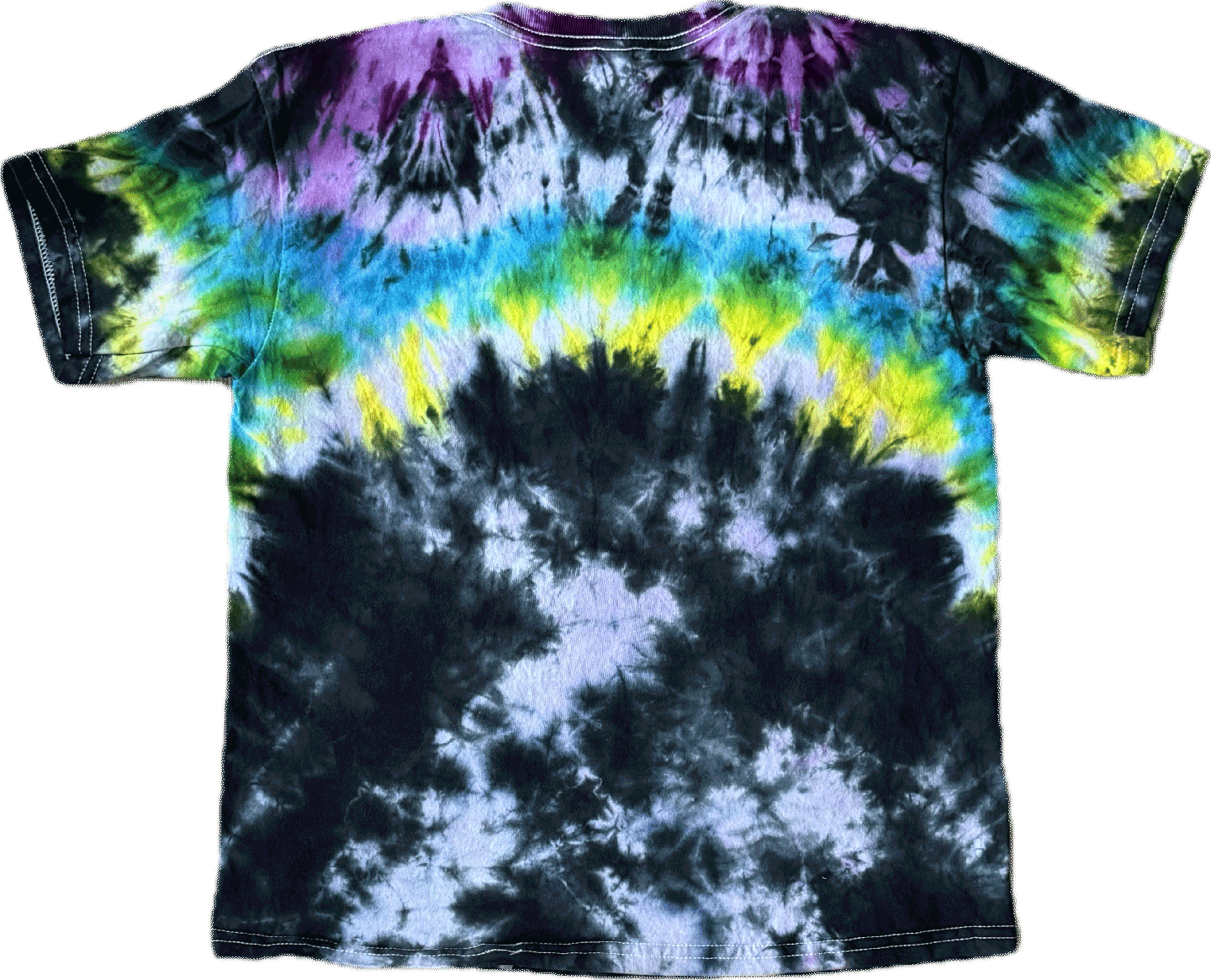 Tie Dye One Of A Kind 100% Cotton Short Sleeve T-Shirt YL TDYL001