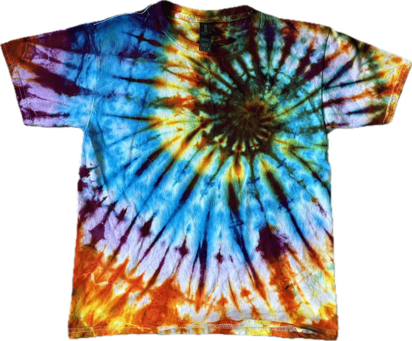 Tie Dye One Of A Kind 100% Cotton Short Sleeve T-Shirt YM TDYM001