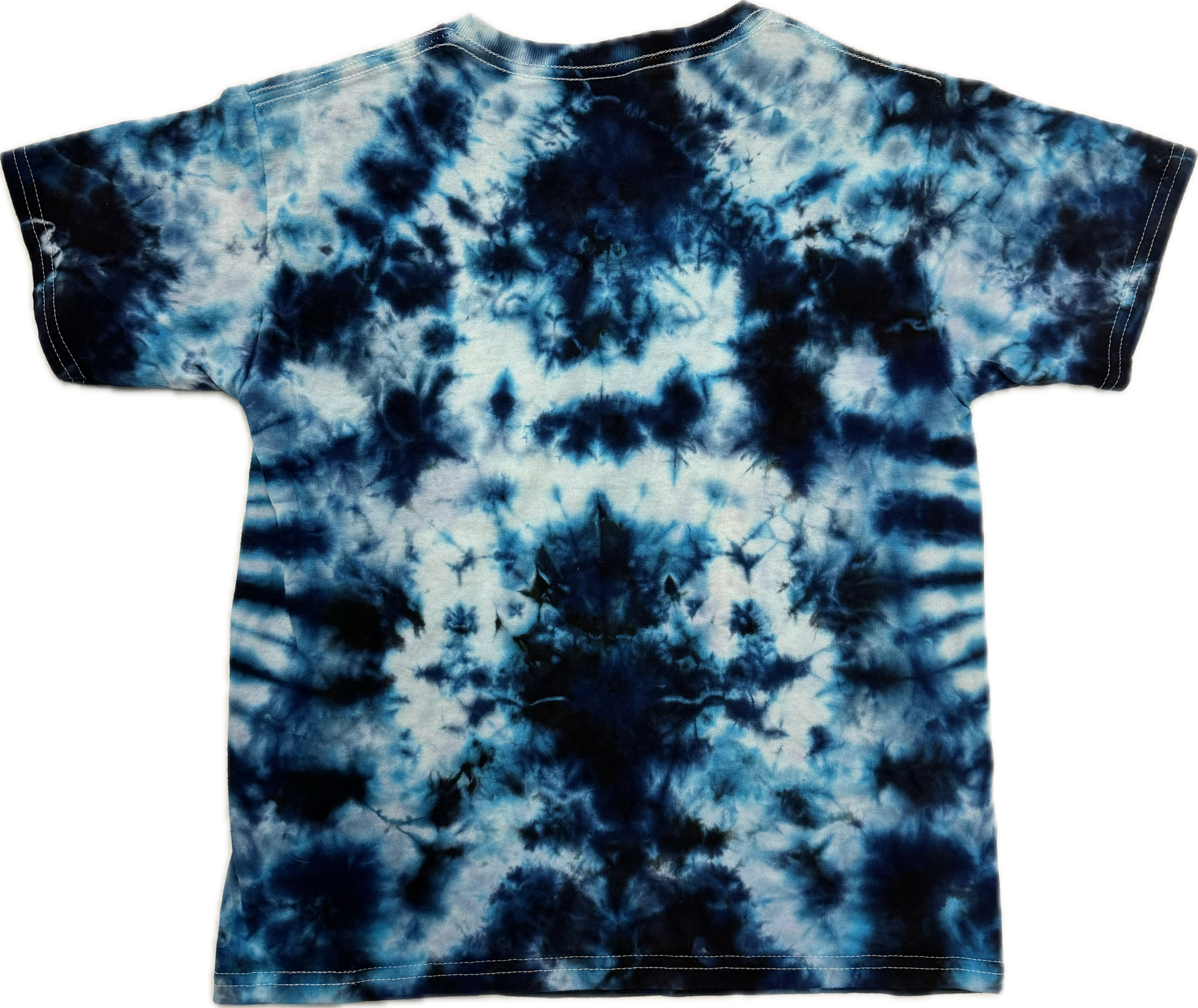 🌈 Youth Tie-Dye T-Shirt – Medium | 100% Cotton Handmade Tee