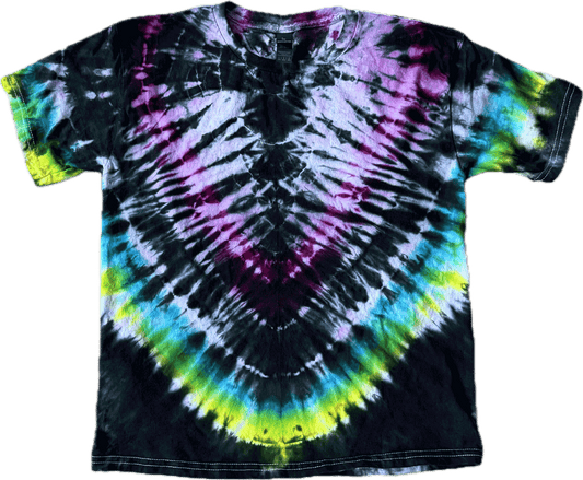 Tie Dye One Of A Kind 100% Cotton Short Sleeve T-Shirt YL TDYL001