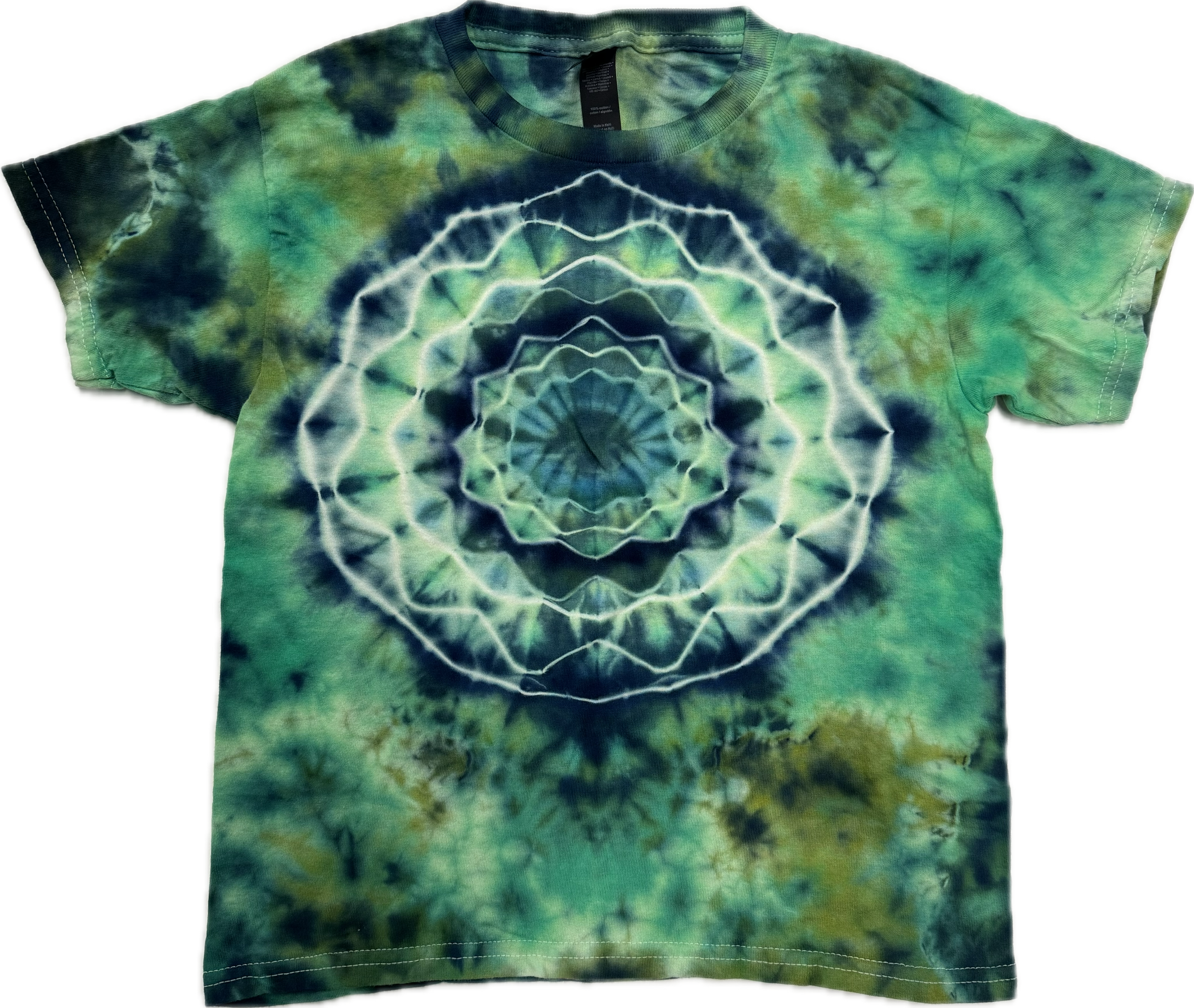 Youth Tie-Dye T-Shirt – Small | 100% Cotton Handmade Tee