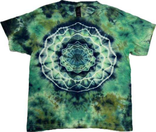 Youth Tie-Dye T-Shirt – Small | 100% Cotton Handmade Tee