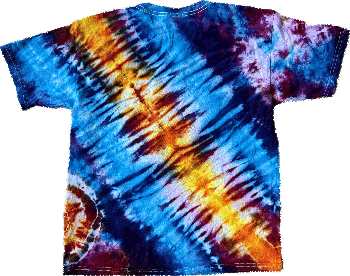 Tie Dye One Of A Kind 100% Cotton Short Sleeve T-Shirt YXL TDYXL002