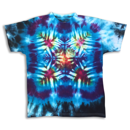 Tie Dye One Of A Kind 100% Cotton Short Sleeve T-Shirt YM TDYM002