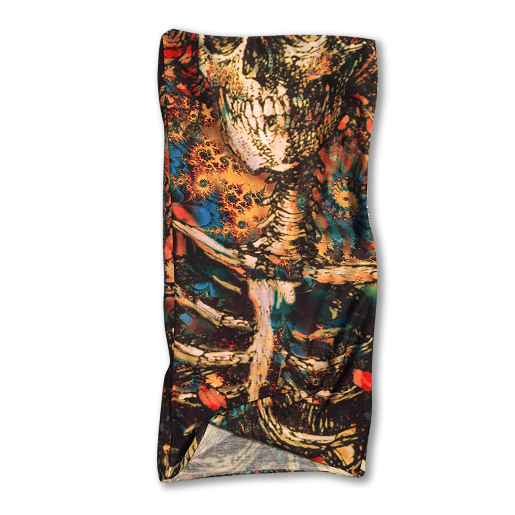 Neck Gaiter Skull & Roses
