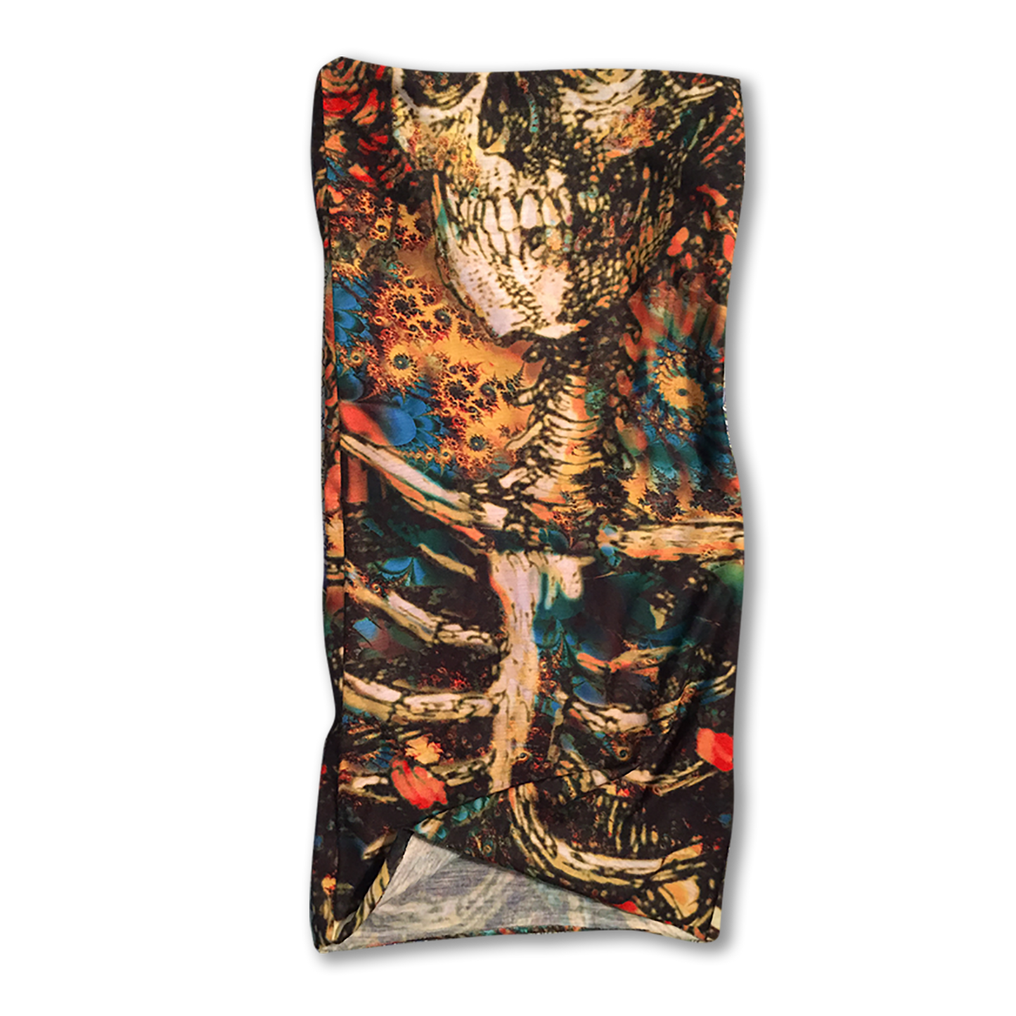 Neck Gaiter Skull & Roses