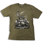 Survival 100% Cotton Military Green Short Sleeve T-Shirt
